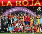 Η Ισπανία, η Ευρωπαϊκό Πρωτάθλημα Ποδοσφαίρου 2012 πρωταθλητής